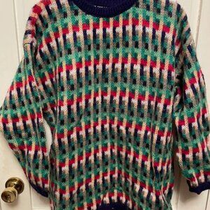 United Colors of Benetton Made in Italy Mohair Pullover Sweater small